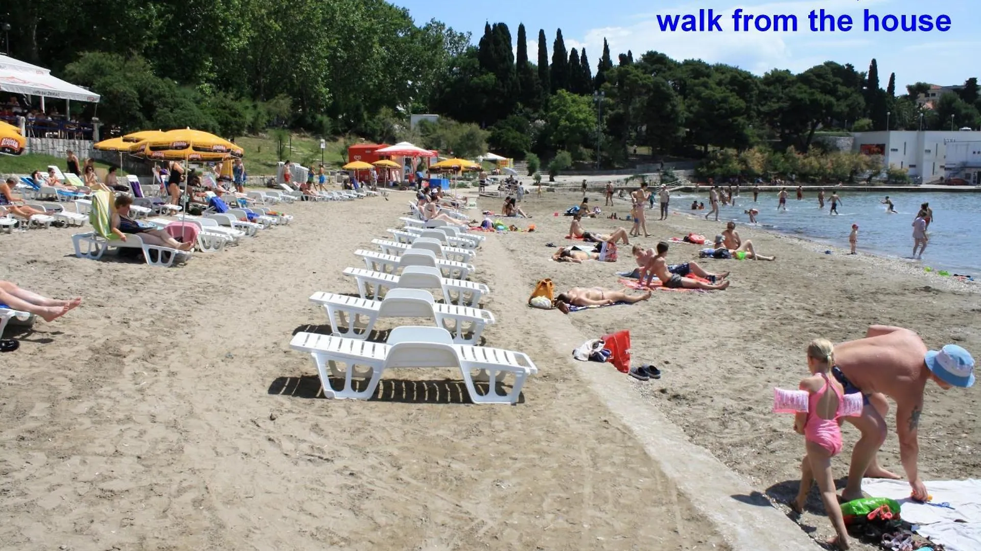 Villa Violeta With The Sea View, 3 Min Walk To The Beach Split
